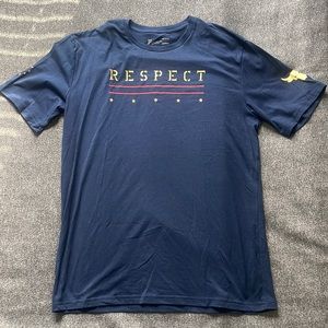 The Rock “Respect” Under Armour Tee Project Rock Collection